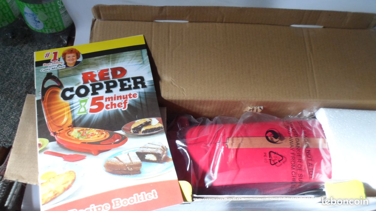 Minute Chef Copper Chef Sandwich Maker Drew&Cole Minute Clever