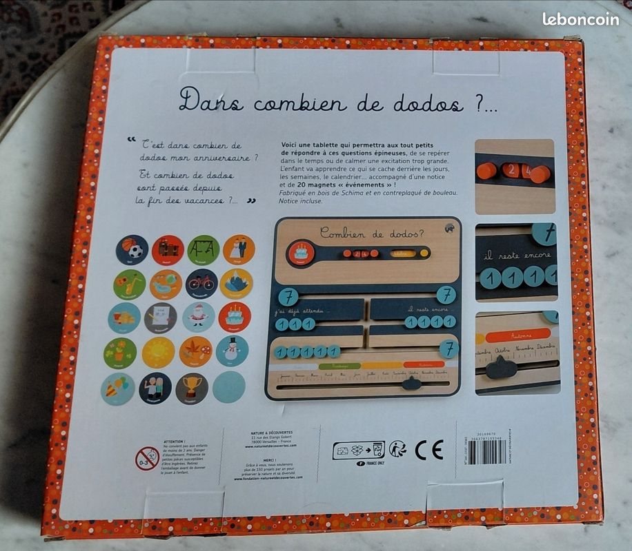 Jeu semainier combien de dodos 3 ans (image 2)