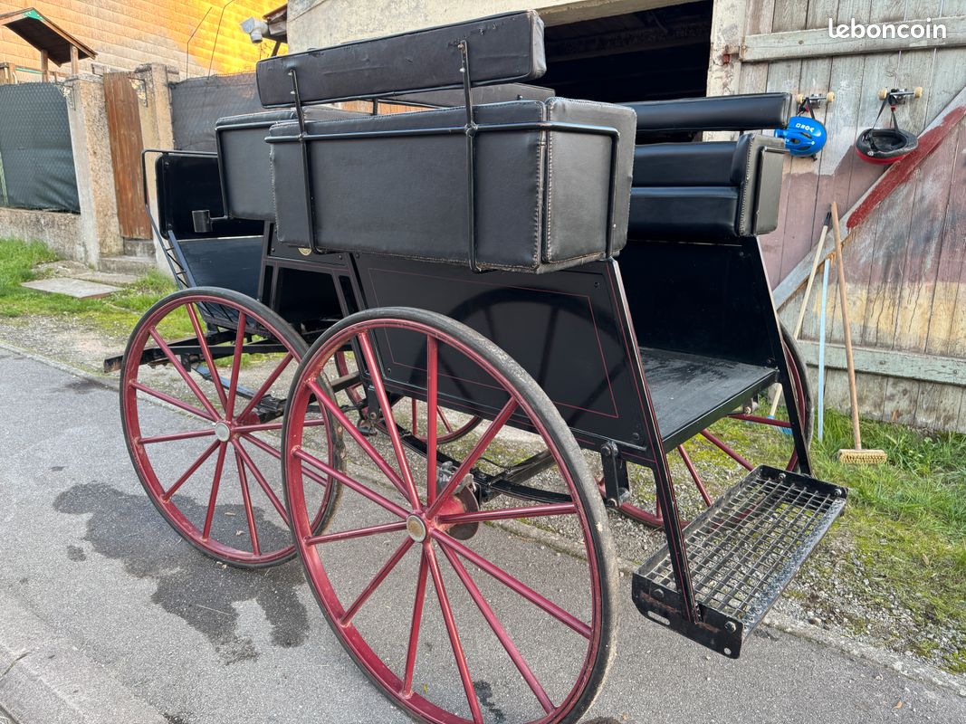 Calèche 4 roues d'attelage – 6 places – Ferm Voitures Diss (Alsace) (image 3)
