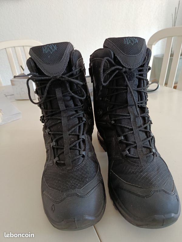 Chaussures HAIX BLACK EAGLE ATHLETIC 2.0 HIGH/BLACK SIDEZIPPER (image 1)