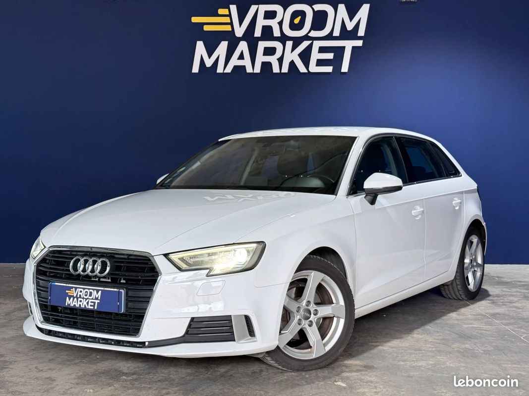 AUDI A3 1.6 D 110ch DESIGN - 2016 - Suivi complet - Phares LED - CARPLAY - DISTRIBUTION OK (image 1)