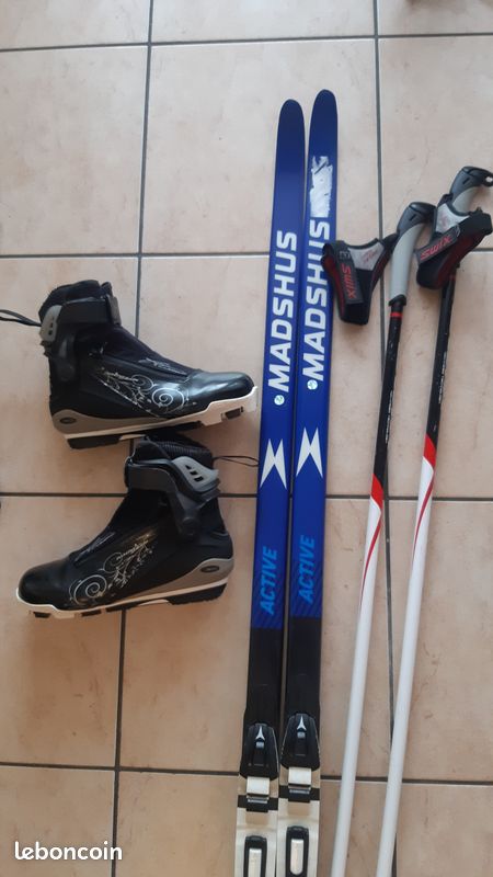 Sns Chaussures De Ski De Fond Anciennes Fixations Old Ski Boots France