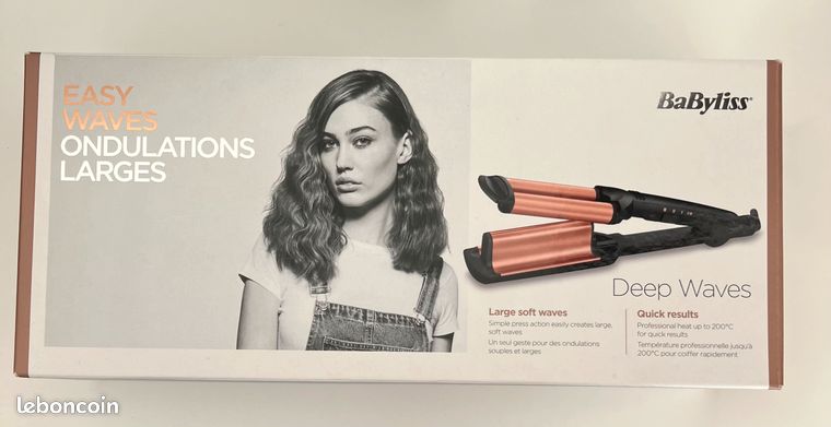 Babyliss Pro Babyliss Easy Waves Ondulations Larges Babyliss Deep