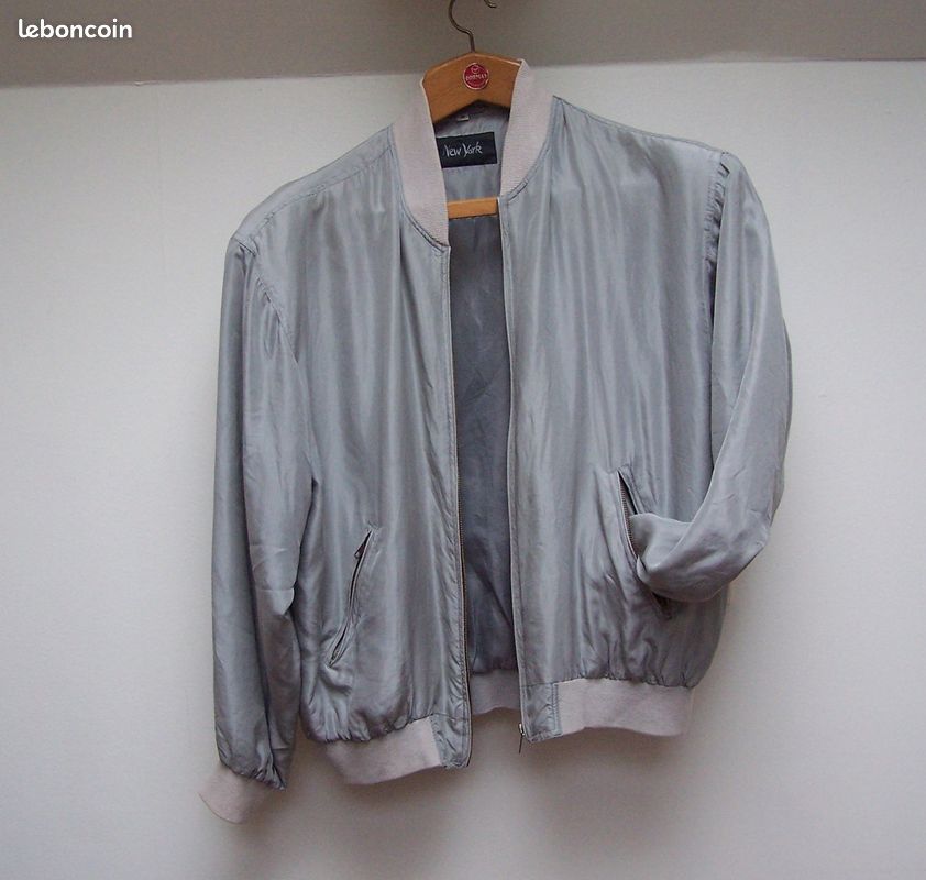 Veste 100 % soie taille M - Mixte (image 2)