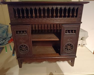 ANCIENNE ARMOIRE BRETONNE pour Maison de POUPÉES