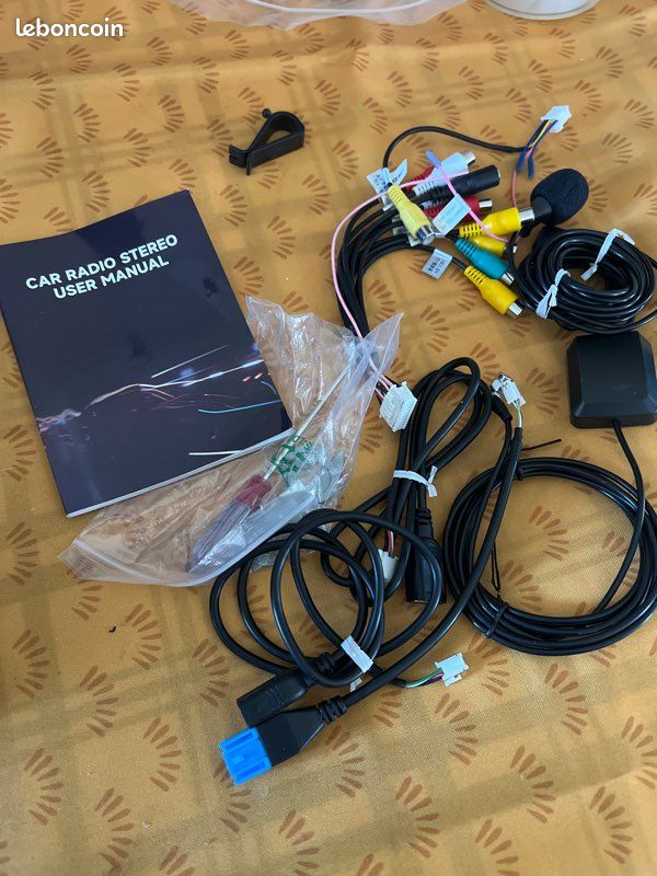 Autoradio Android 13, 7 Pouces stéréo 2 Din avec Carplay Android Auto USB SD Bluetooth FM AM RDS (image 2)