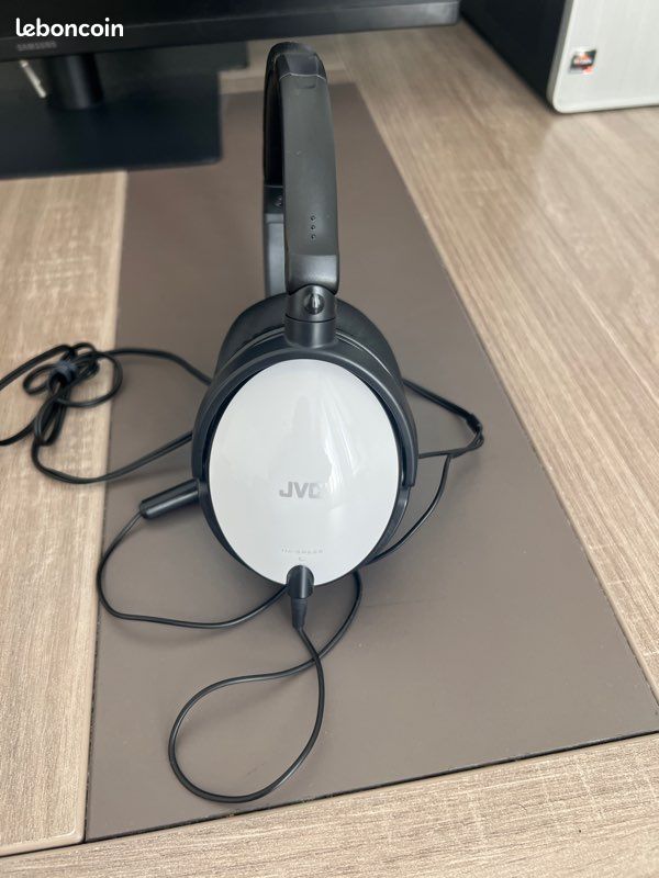 Casque JVC HA-SR625 Noir/Blanc - NEUF (image 4)