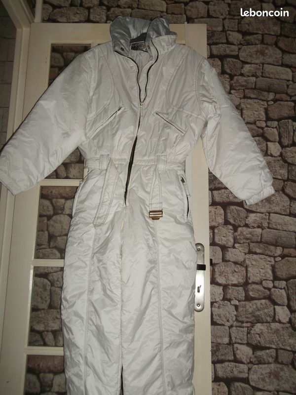 Combinaison de ski PROVIDENCE blanche et grise 42/44 TBE (image 9)