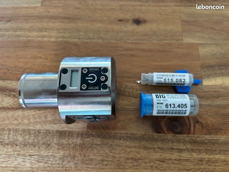 Lot De Têtes à Aléser KAISER - Diamètre 25 à 33 Mm - Pour Fraiseuse - Occasion TB