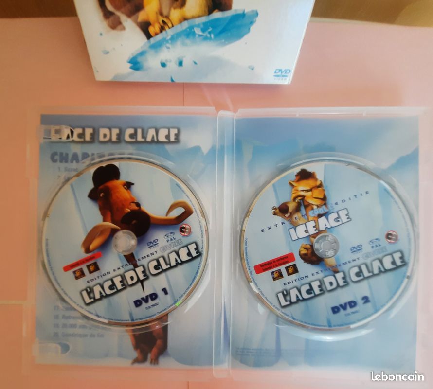Coffret de 2 dvd l’age de glace (image 3)
