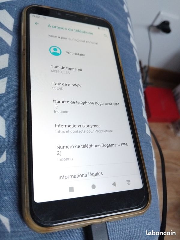 Alcatel 5024D Android très peu utilisé (image 2)
