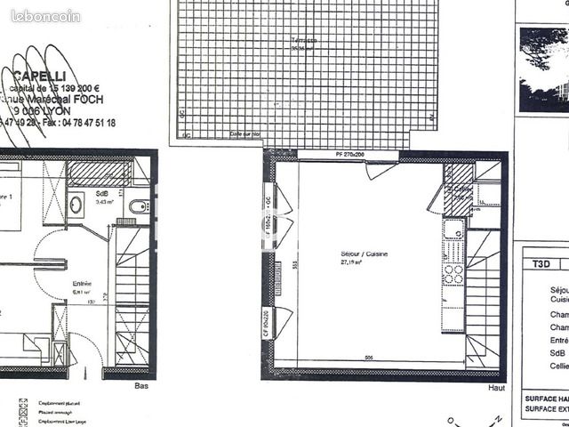 Appartement 3 pièces 59 m² · à Amiens · 59 m² · 800 €