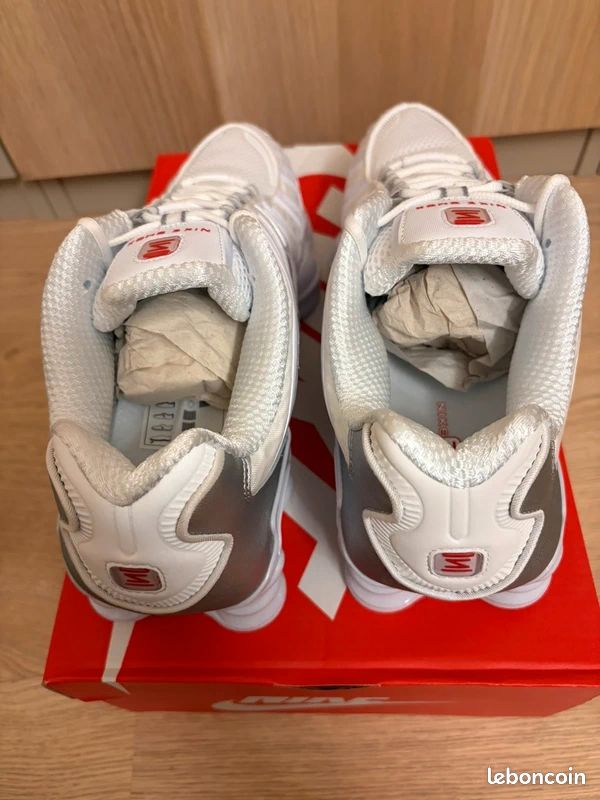 Chaussure Nike Shox TL blanc (image 5)