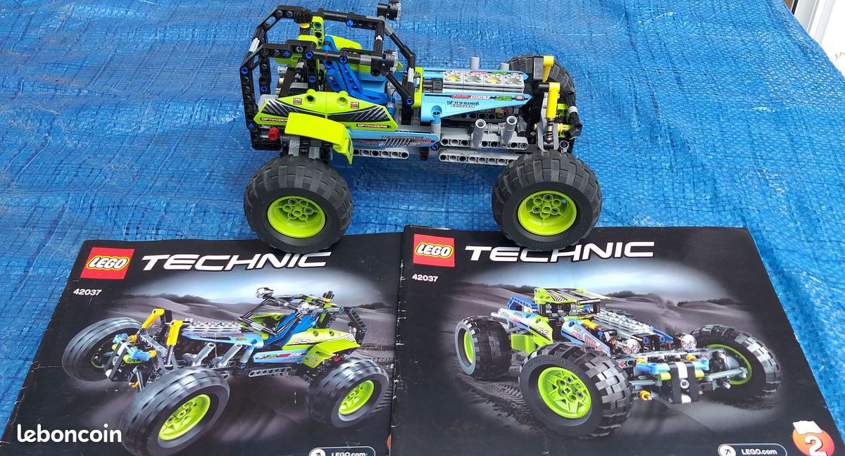 LEGO TECHNIC 42037- 2 en 1 avec 2 notices- Enorme superbe en très bon état (image 3)