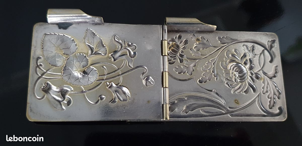 Ancien Hochet De Bébé XIXème Argent Massif Poinçon Sanglier  Argent 800 09 Akq