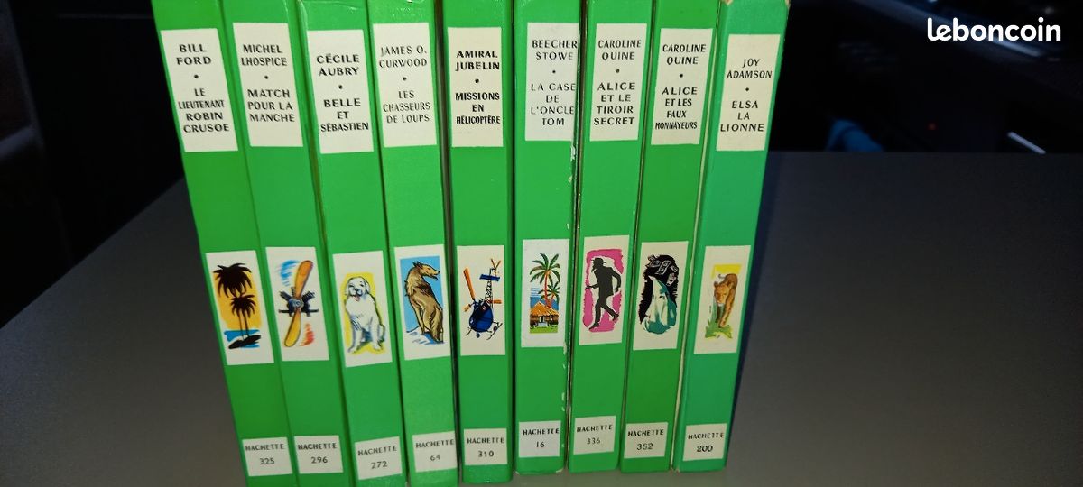 Livres collection Verte (image 1)