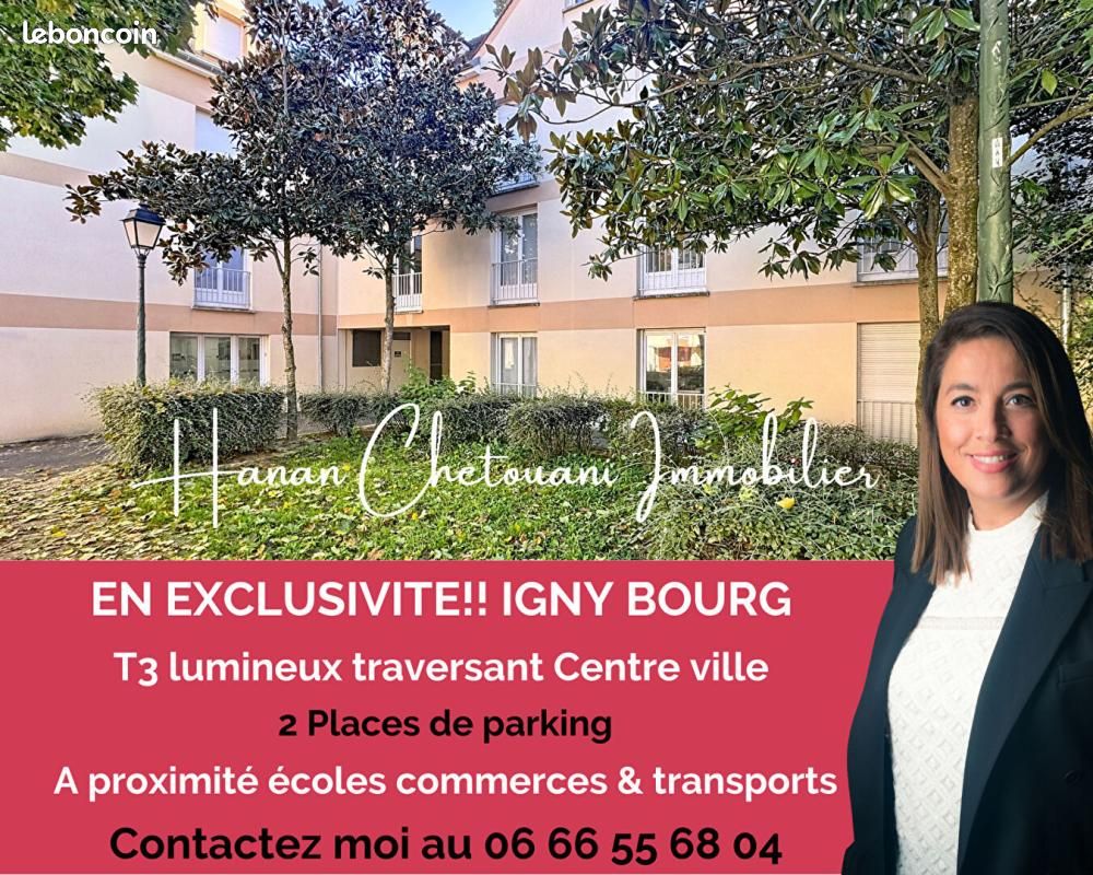Appartement 3 pièces 67 m² · à Igny · 67 m² · 260 000 €