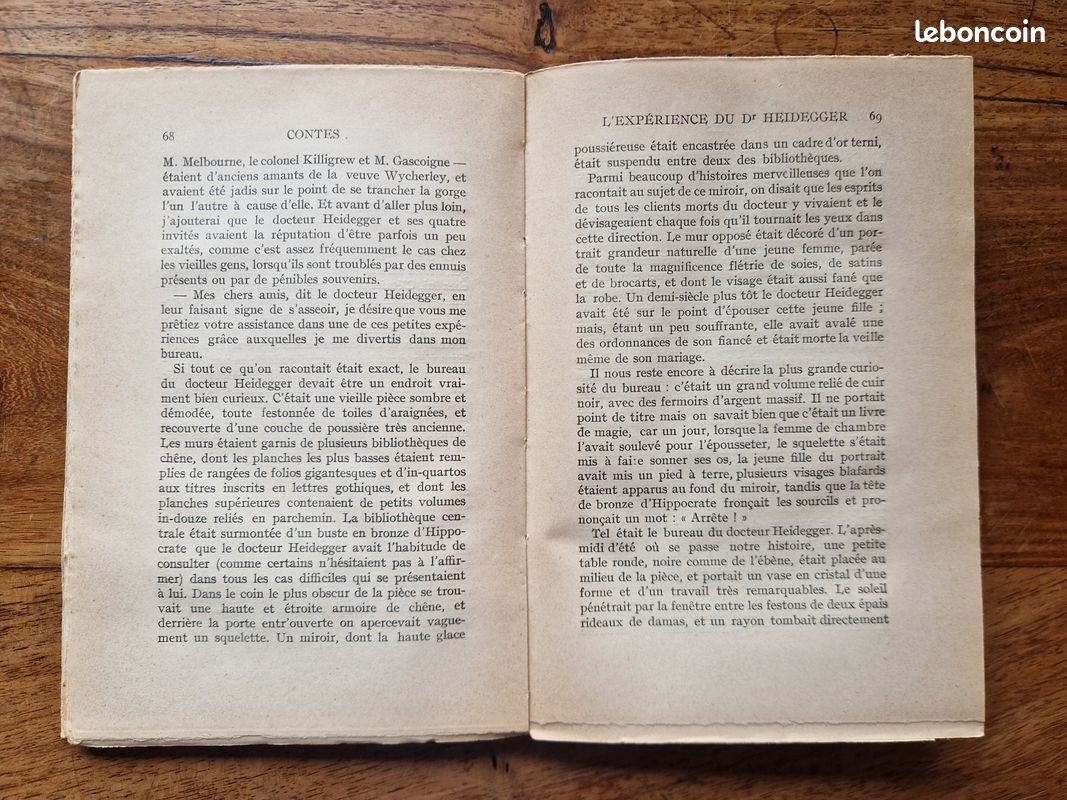 « Contes » de Nathaniel Hawthorne – Le Cabinet Cosmopolite (1926). Numéroté 2296 (image 5)