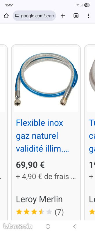 Tuyau gaz durée illimitée (image 2)