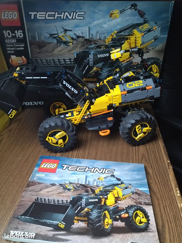 Le tractopelle Volvo Concept ZEUX Lego 42081 Jeux Jouets