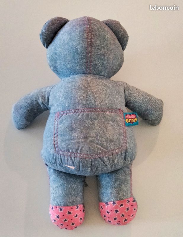 VINTAGE PELUCHE NOUNOURS ours de bonne nuit les petits 44 cm 1994 EUR 15,00 - FR