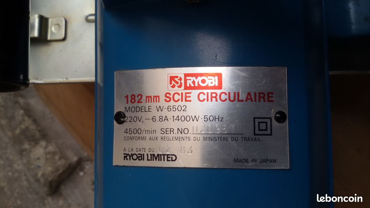 Loue scie circulaire (image 3)