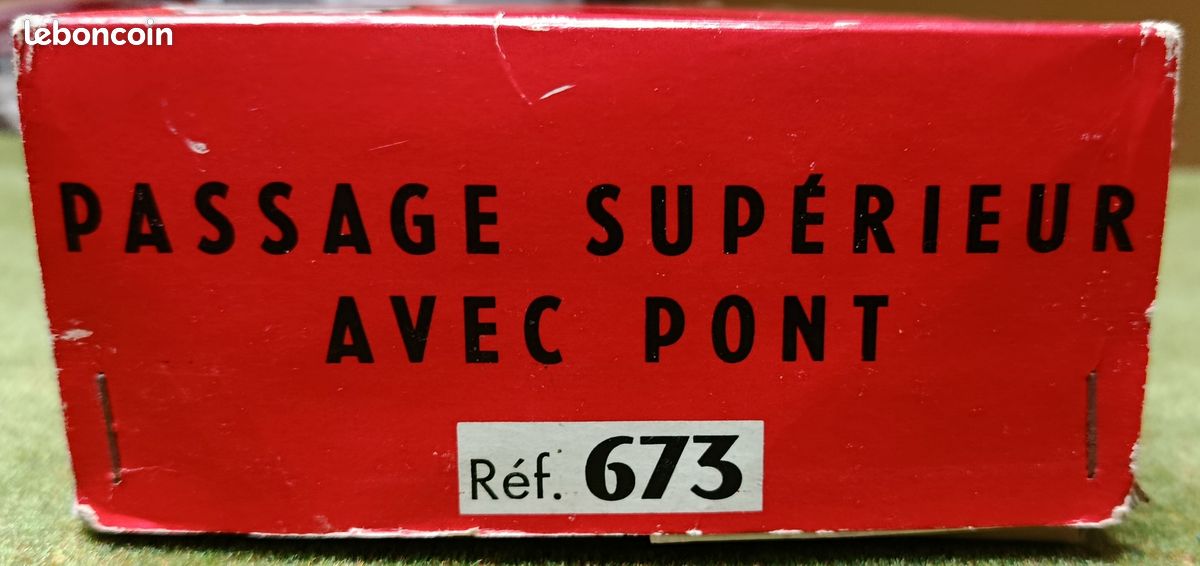 CIRCUIT JOUEF SLOT car rail route accessoire barriere pont decors