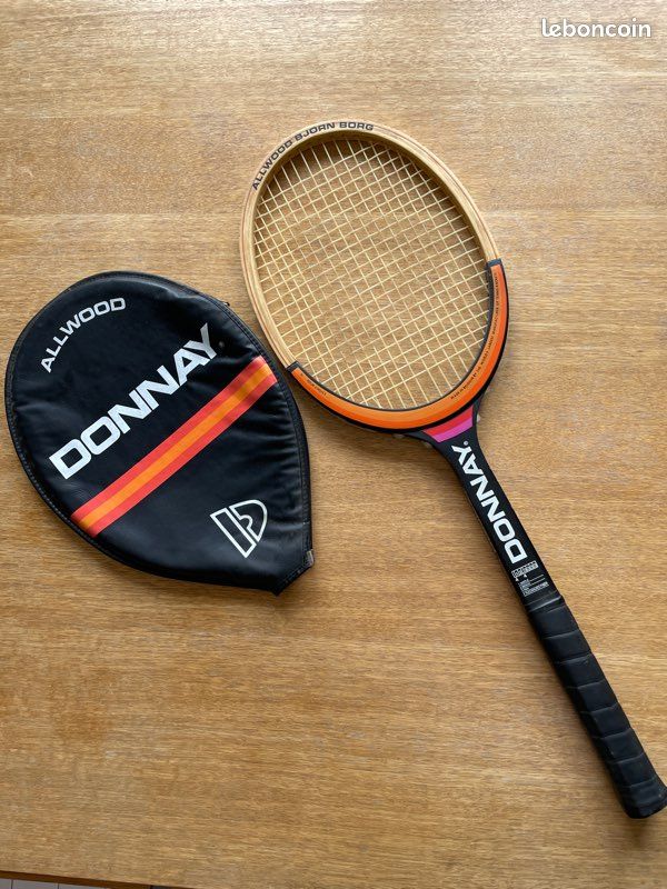 Ensemble de raquettes de tennis Donnay avec signature Björn Borg - France