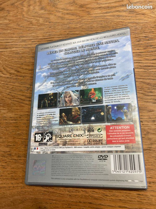 Jeu PlayStation 2 « Final Fantasy XII » + « Final Fantasy X » (image 4)