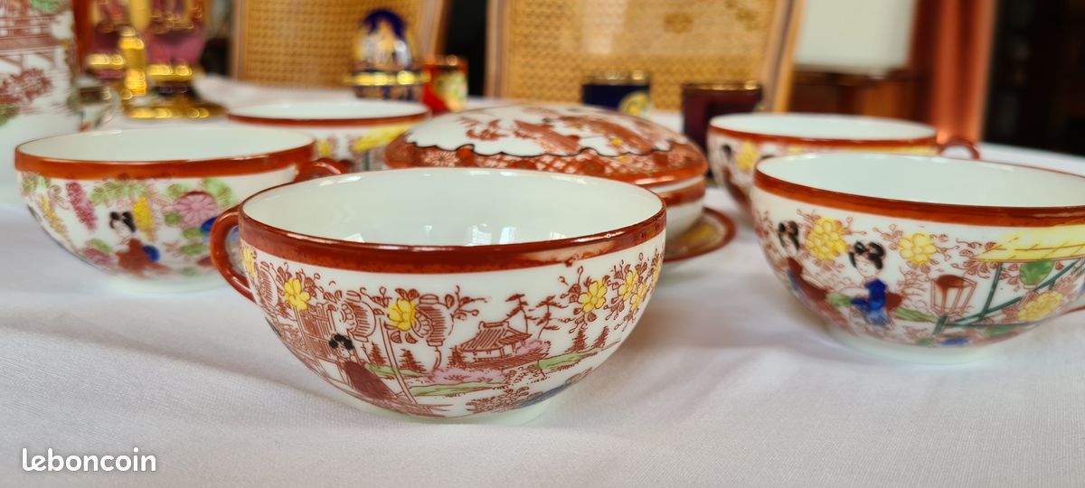 Service à thé en Porcelaine japonaise (image 8)