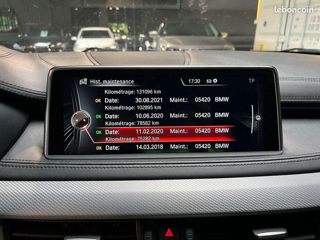 Bmw X6 M50 d - 3.0 381 CH XDRIVE - PACK M / H&K / TOIT OUVRANT / SUIVI COMPLET ... (image 40)