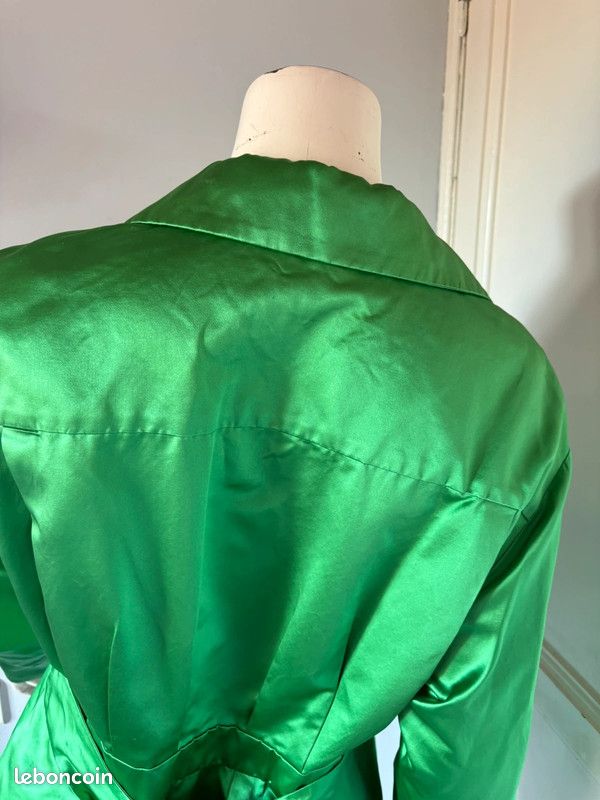Veste en coton et soie Inès De La Fressange Petit 46 voir mesures (image 10)