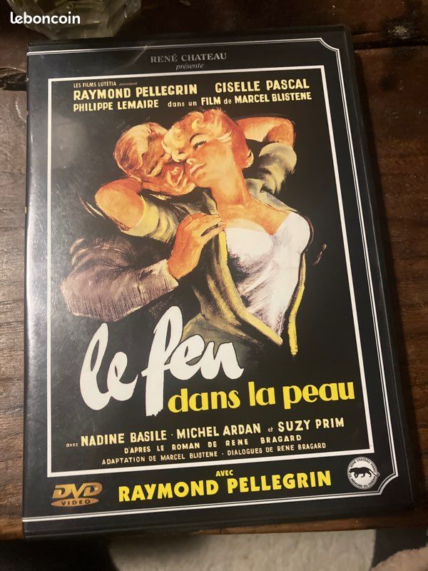 Dvd René château LE FEU DANS LA PEAU Raymond Pellegrin (image 1)