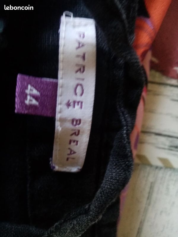 Pantalon noir T44 patrice breal (image 6)