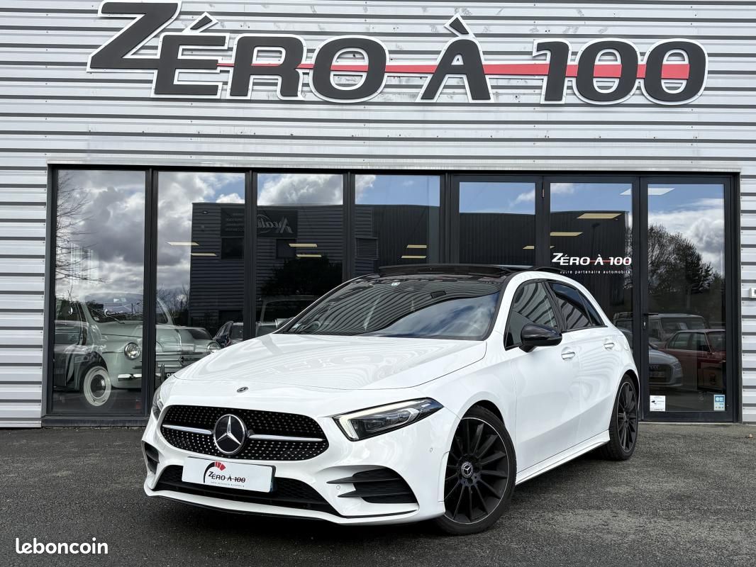 Mercedes Classe A A200D moteur mercedes pack AMG ( éclairage d'ambiance, Toit Ouvrant, Siège élec... (image 10)