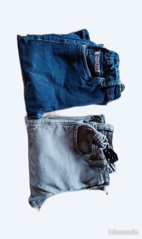 Short En Jean Bleu Mountain Warehouse – Garçon 9-10 Ans – Taille Réglable
