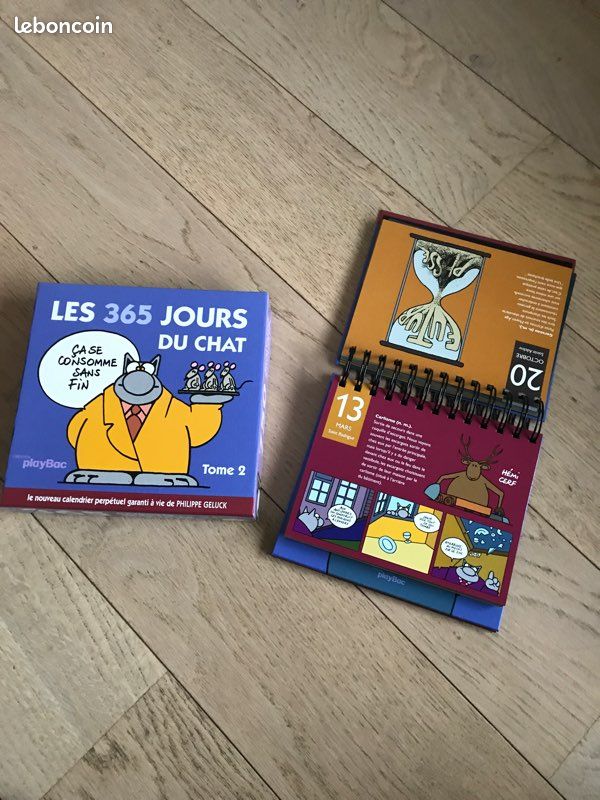 Calendrier perpétuel Les 365 jours du chat Tome 2 (image 2)