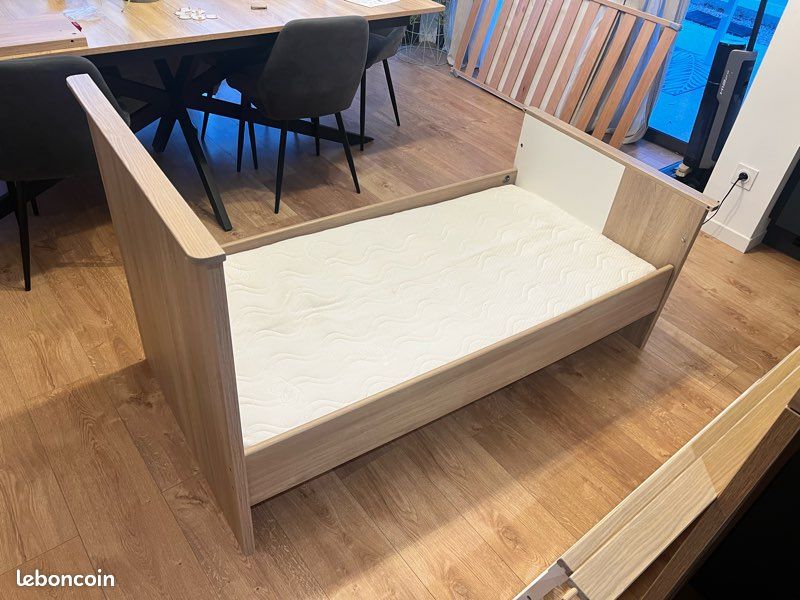 Lit bébé galipette + Matelas (image 4)