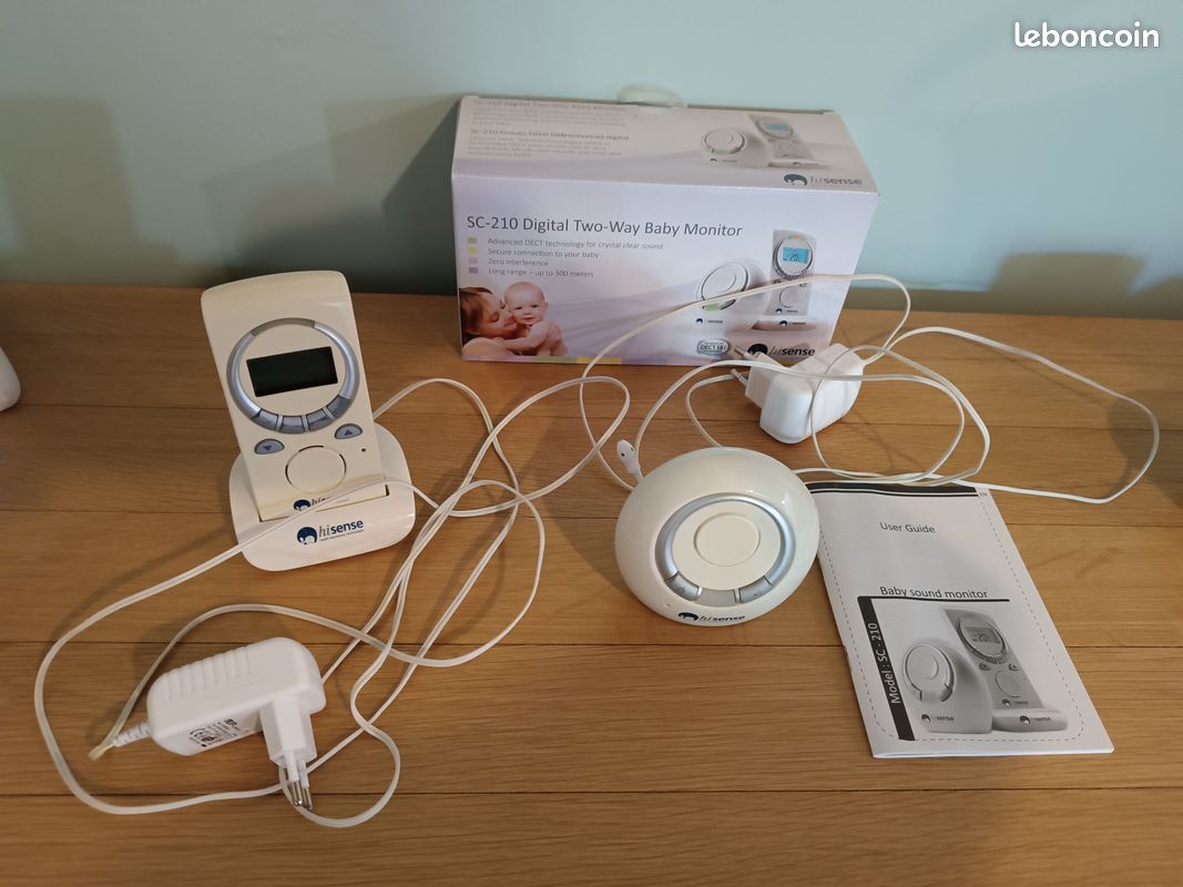 Moniteur respiratoire Babysense 5 + babyphone Hisense (image 3)
