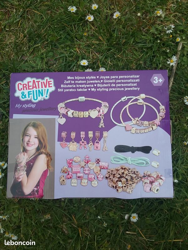 Creative & fun -coffret pour faire des bijoux Neuf (image 2)