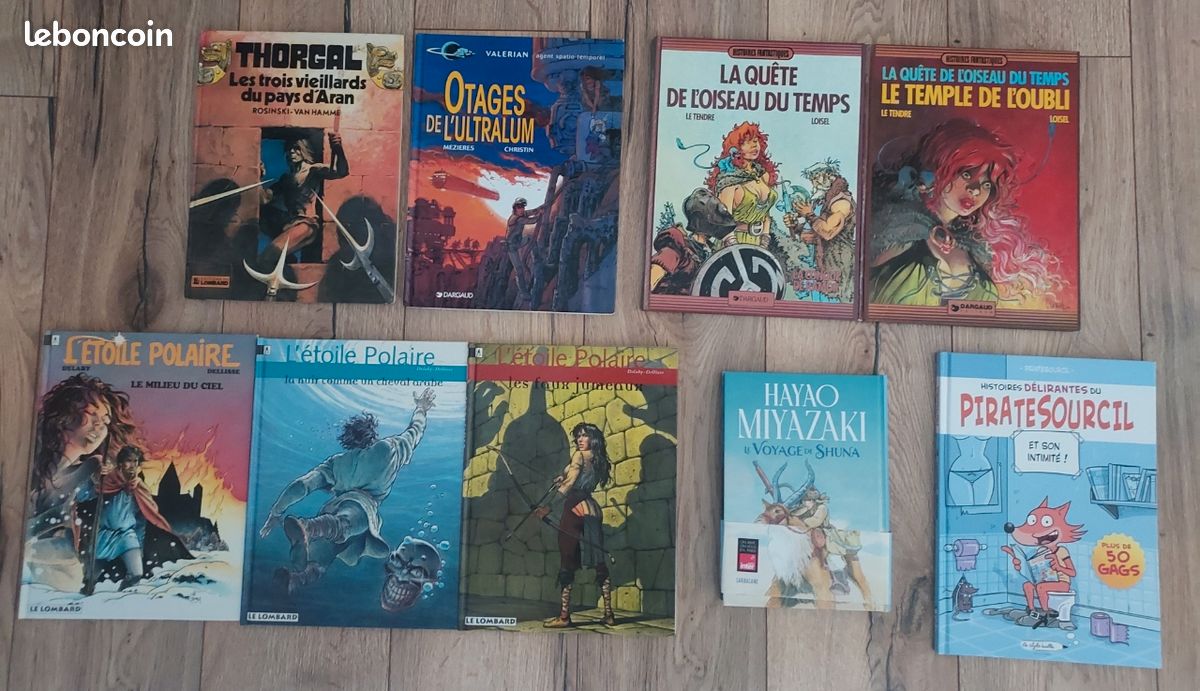 Prix indiqués, lot diverses BD (EO, intégrales, séries, dédicaces etc...) (image 9)