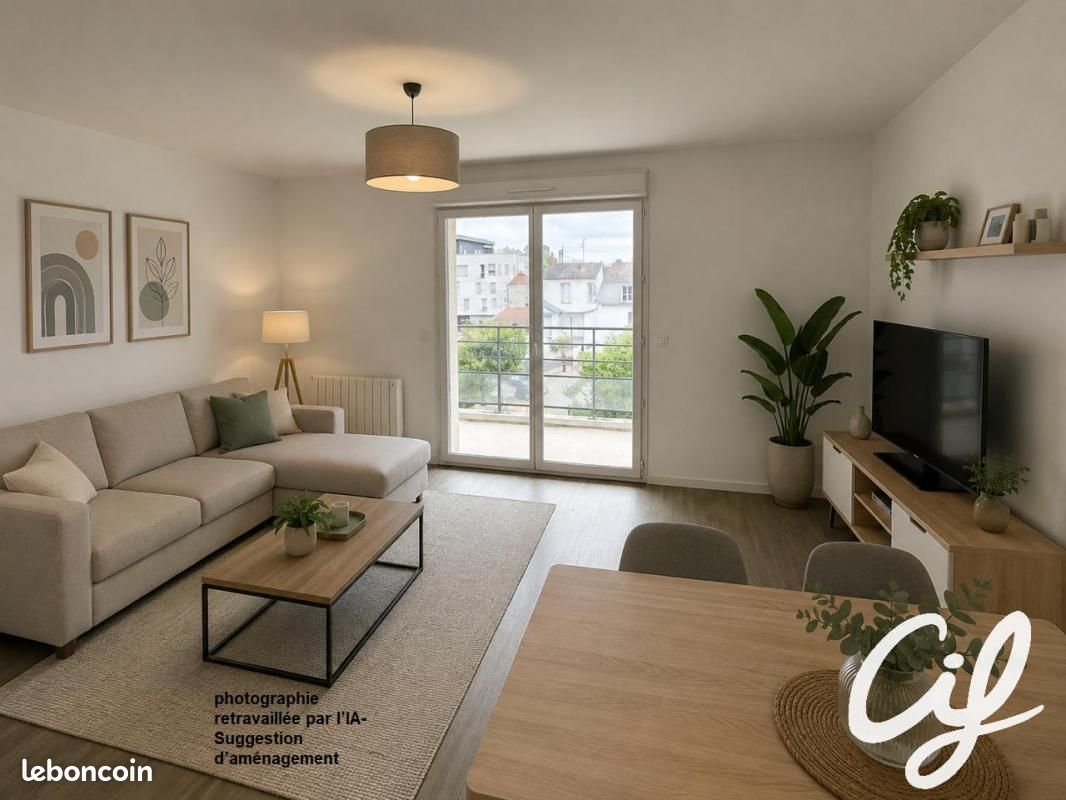 Appartement 3 pièces 63 m² · à La Roche-sur-Yon · 63 m² · 144 000 €