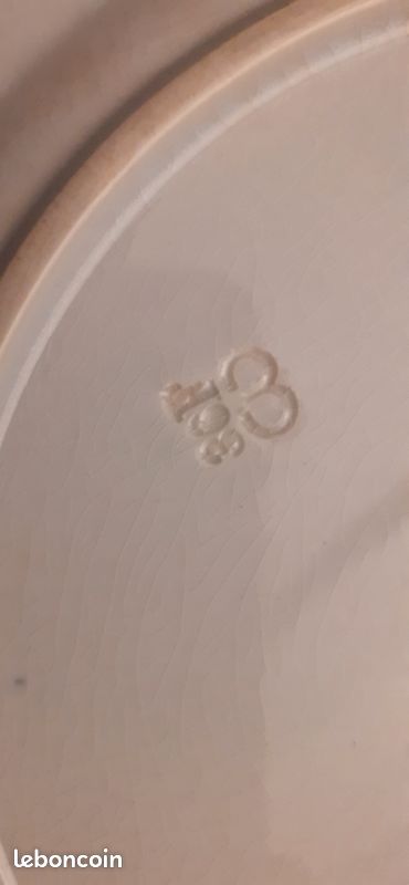 Assiette plate Aida Sarreguemines (image 6)