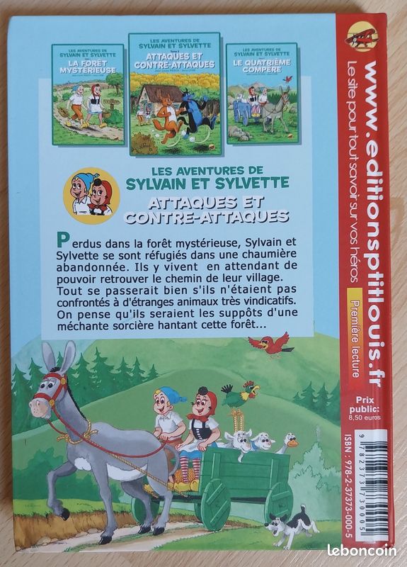 Livre Sylvain et Sylvette : Attaques et contre-attaques (image 2)