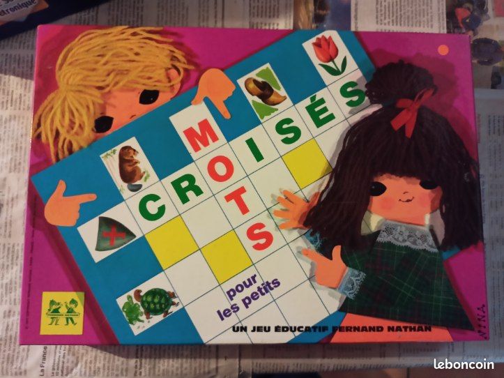 Jeu mot croisés pour les petits. Complet (image 1)