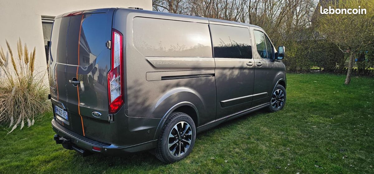 Ford Transit Custom SPORT L2H1-185 ch-5 places-Récup TVA (image 2)