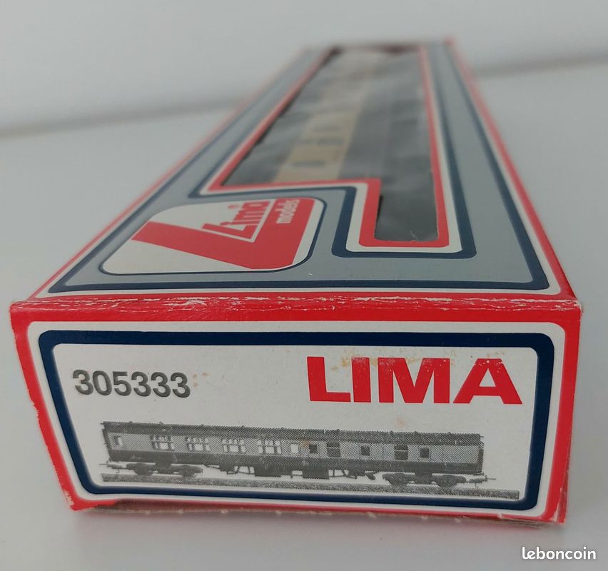 Wagon HO LIMA #L300001 Forst Rare – Bon état Avec Docs Et Décalcomanies, Boîte D'origine
