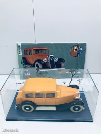 Tintin - la voiture de WANG JEN-GHIE TINTIN HERGE moulinsart