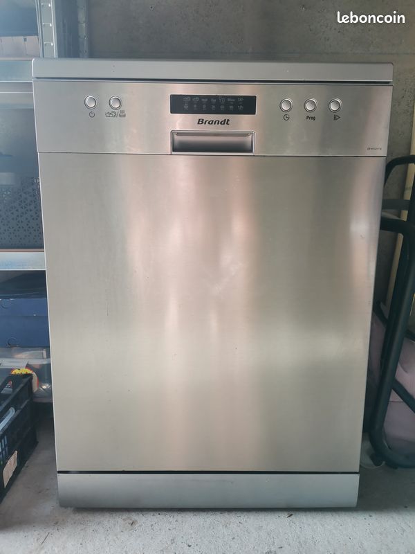 Lave vaisselle Brandt Inox DFH13217X/1 (image 1)