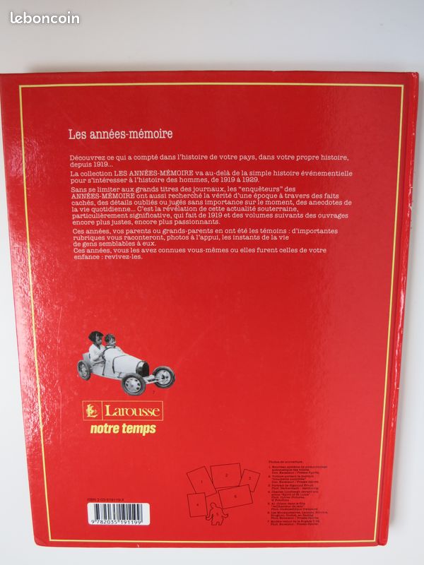 Livre « Les années mémoire 1927 » (image 2)